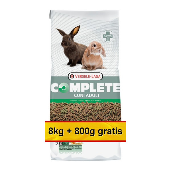 Versele-Laga Cuni Complete pokarm dla królika 8kg + 800g gratis