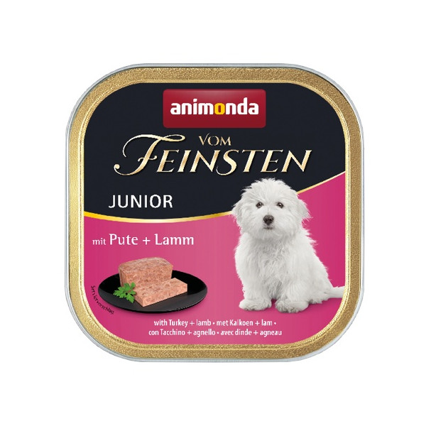 Animonda vom Feinsten Dog Junior Indyk i Jagnięcina 150g