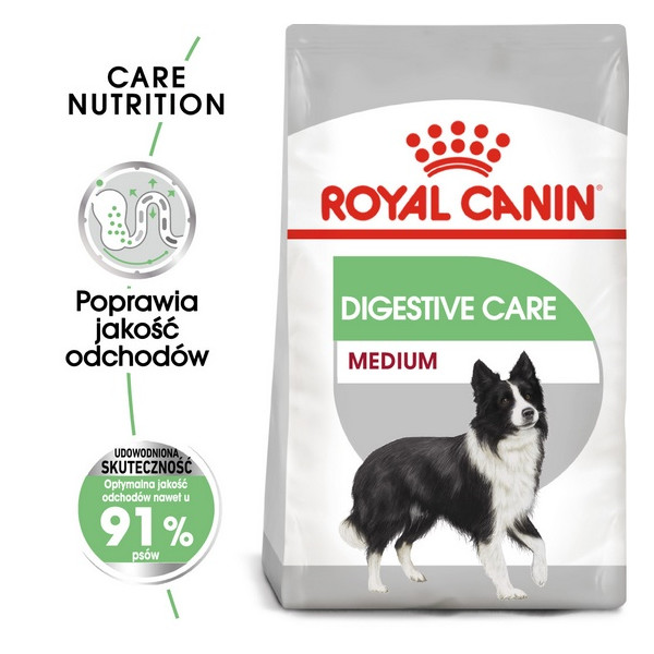 Royal Canin Medium Digestive Care karma sucha dla psów dorosłych, ras średnich o wrażliwym przewodzie pokarmowym 3kg