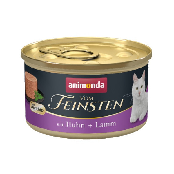 Animonda vom Feinsten Cat Adult Mus Kurczak + Jagnięcina puszka 85g