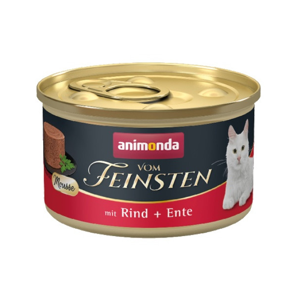 Animonda vom Feinsten Cat Adult Mus Wołowina + Kaczka puszka 85g