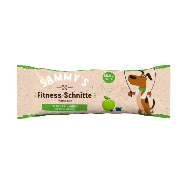 Sammy's Fitness Slice Baton proteinowy Jabłko i jagoda 25g