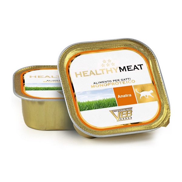 Healthy Meat Kot Mono Kaczka tacka 90g