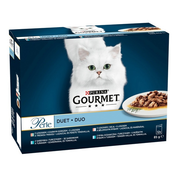Gourmet Perle Duet Rybny saszetki 12x85g