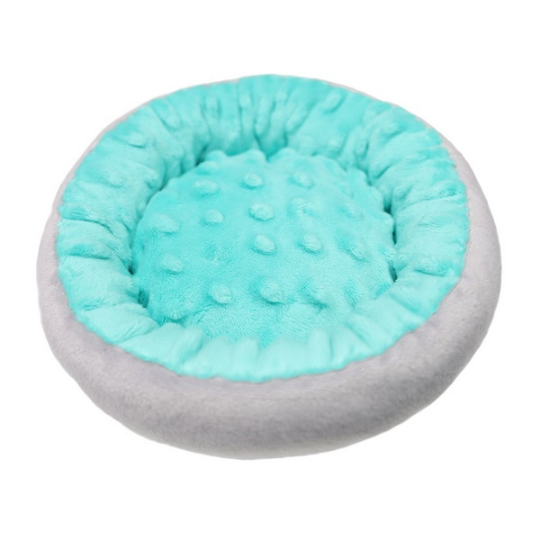 MIMIKO Pets Legowisko okrągłe mini 20cm miętowe