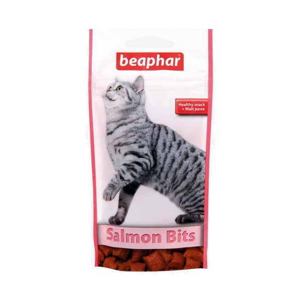 Beaphar Salmon Bits + Malt pasta łososiowa 35g