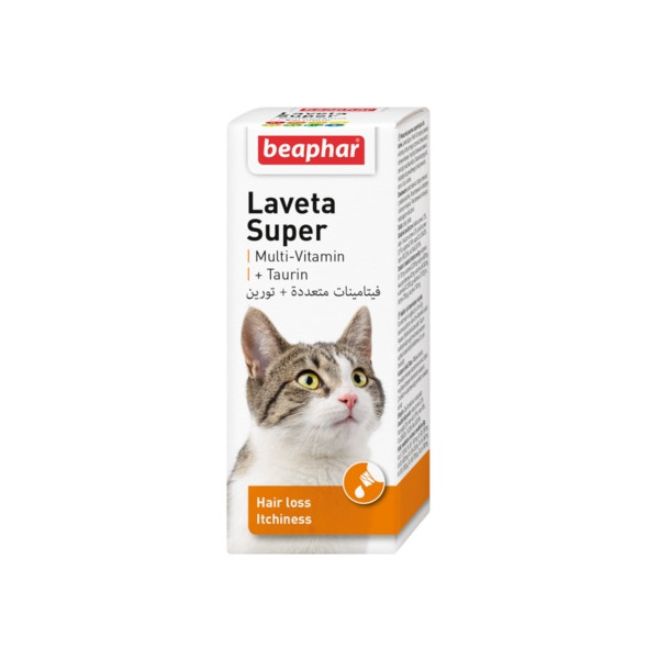 Beaphar Laveta Super Cat - preparat na sierść dla kota 50ml