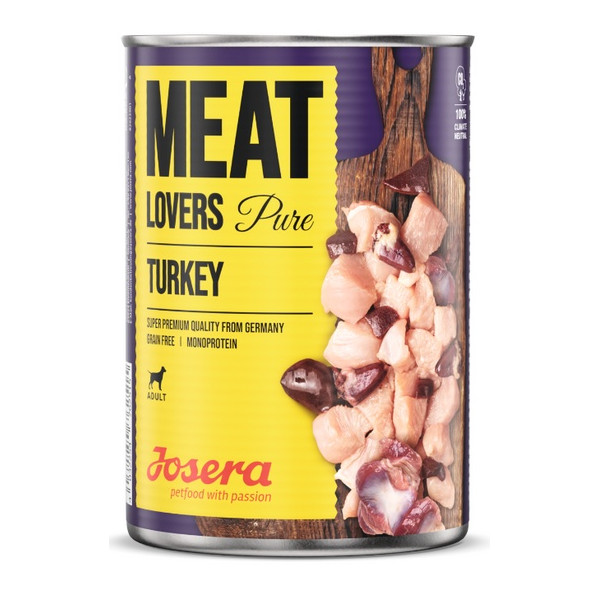 Josera Meat Lovers Pure Indyk puszka 400g