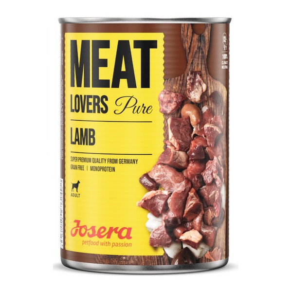 Josera Meat Lovers Pure Jagnięcina puszka 400g