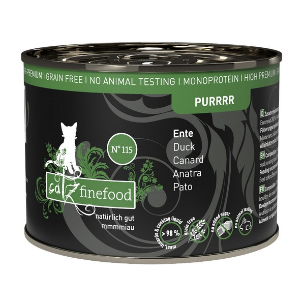 Catz Finefood Purrrr N.115 Kaczka puszka 200g