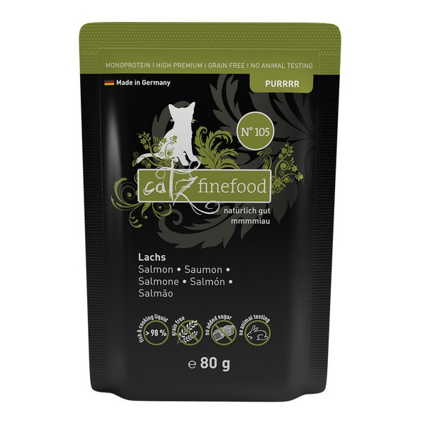 Catz Finefood Purrrr N.105 Łosoś saszetka 80g