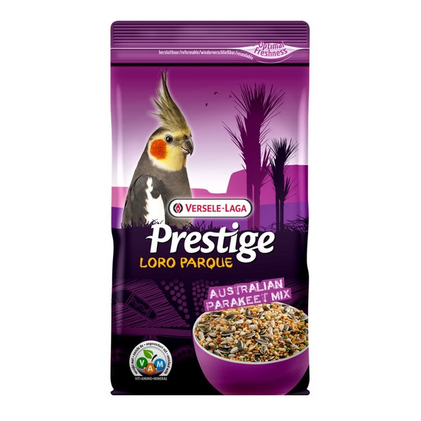 Versele-Laga Prestige Australian Parakeet Loro Parque Mix średnia papuga australijska (nimfa) 1kg