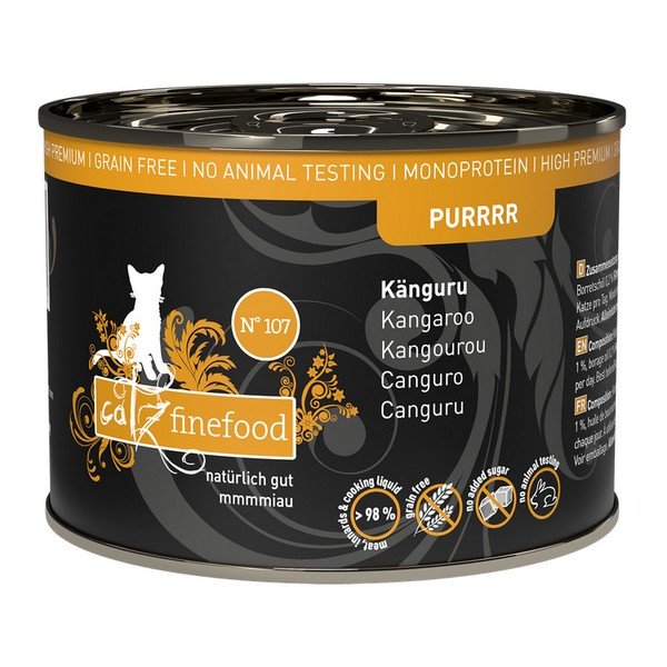 Catz Finefood Purrrr N.107 Kangur puszka 200g