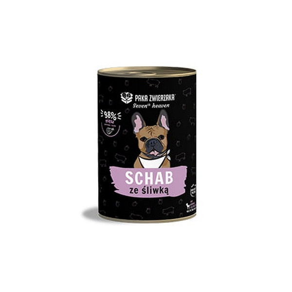 Paka Zwierzaka Seventh Heaven Pork & Plum puszka 400g