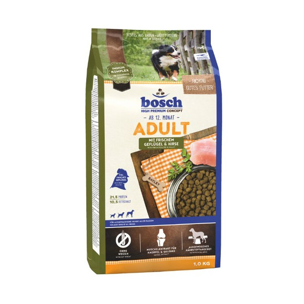 Bosch Mini Adult Geflugel & Hirse - Drób i proso 1kg