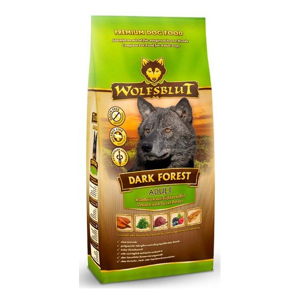 Wolfsblut Dog Dark Forest - dziczyzna i bataty 12,5kg