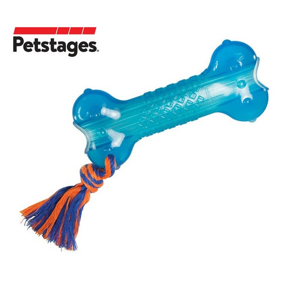 Petstages Orka Kość z sznurem PS230