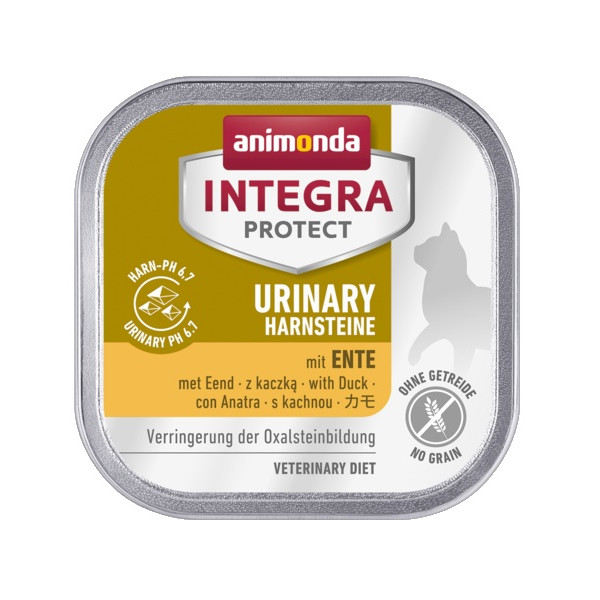 Animonda Integra Protect Urinary Harnsteine Oxalate dla kota - z kaczką tacka 100g