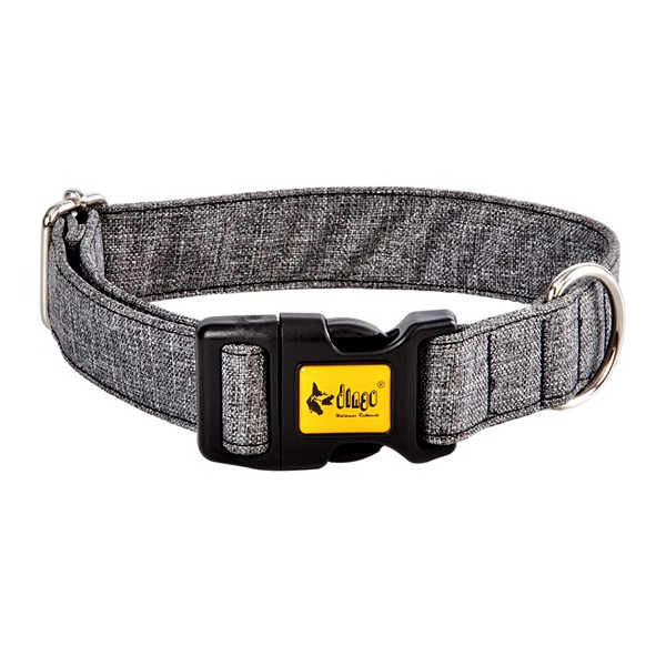 Dingo Obroża Scandi 3,0cm/60cm szara