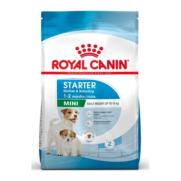 Royal Canin Mini Starter Mother&Babydog karma sucha dla szczeniąt do 2 miesiąca i suk karmiących ras małych 4kg