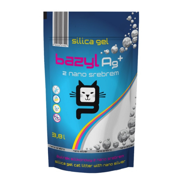 Bazyl Ag+ Silica gel 3,8L