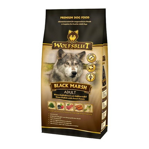 Wolfsblut Dog Black Marsh - bawół i dynia 12,5kg