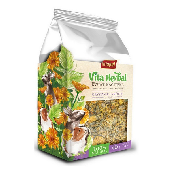 Vitapol Vita Herbal Kwiat nagietka suszony dla gryzoni i królika 40g