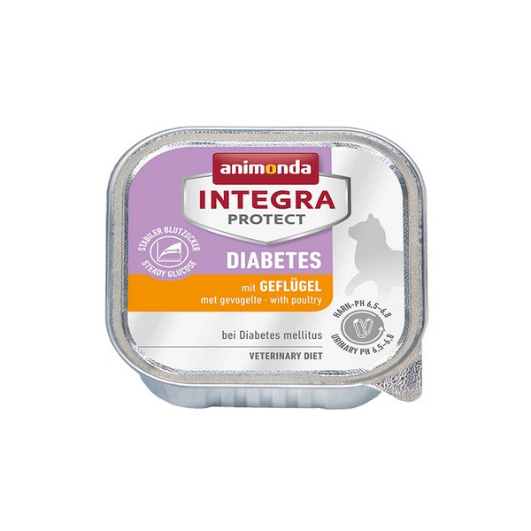 Animonda Integra Protect Diabetes dla kota - z drobiem tacka 100g