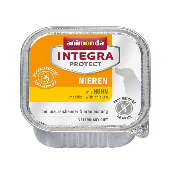 Animonda Integra Protect Nieren dla psa kurczak tacka 150g