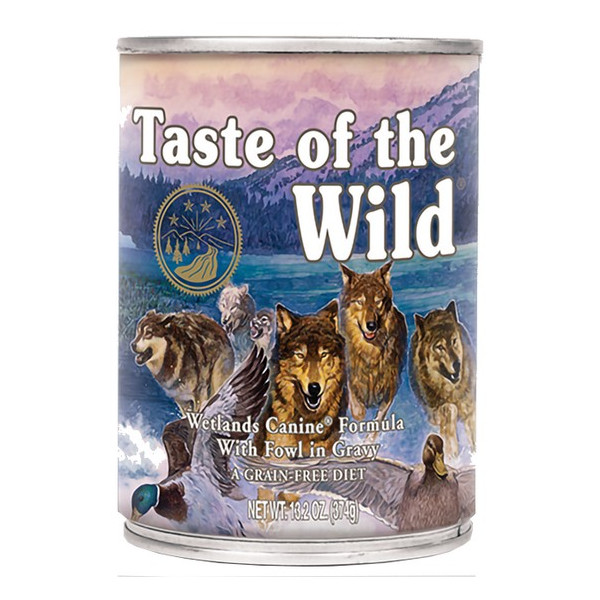 Taste of the Wild Wetlands Canine z mięsem z dzikiego ptactwa puszka 390g