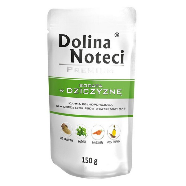 Dolina Noteci Premium Pies Dziczyzna saszetka 150g