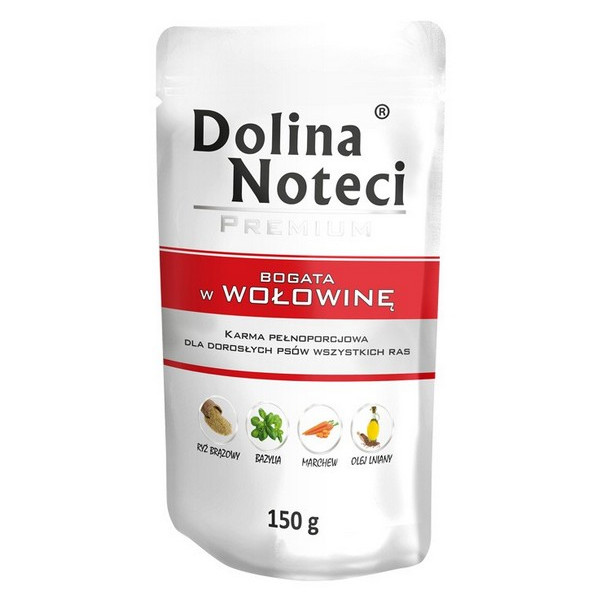 Dolina Noteci Premium Pies Wołowina saszetka 150g