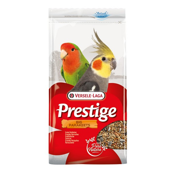 Versele-Laga Prestige Big Parakeets średnia papuga (nimfa, nierozłączka) 1kg