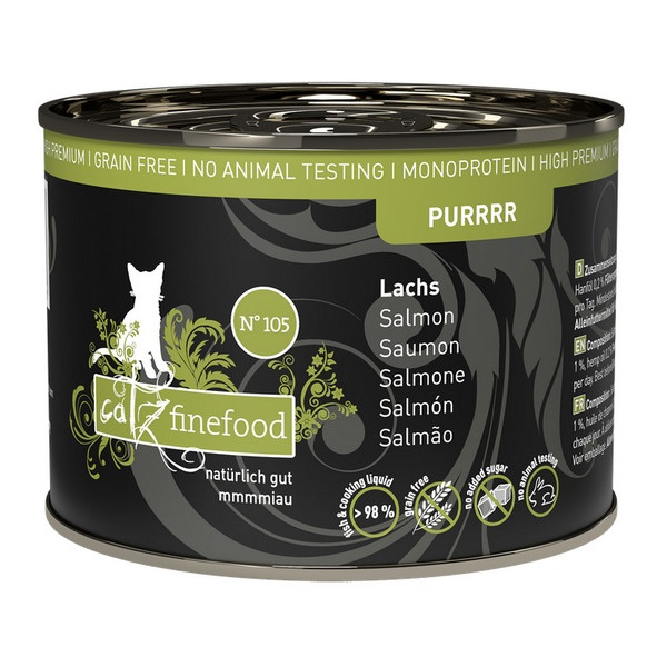 Catz Finefood Purrrr N.105 Łosoś puszka 190g