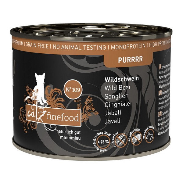 Catz Finefood Purrrr N.109 Dzik puszka 200g