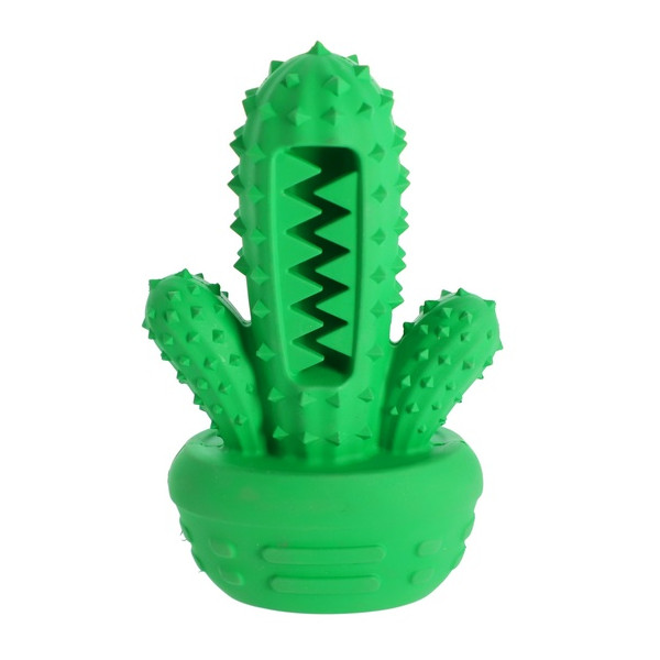 Dingo Zabawka dla psa - Twarda guma TPR - Kaktus 15cm