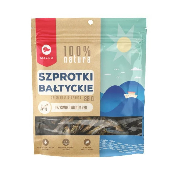 Maced 100% Natura Szprotka bałtycka 85g