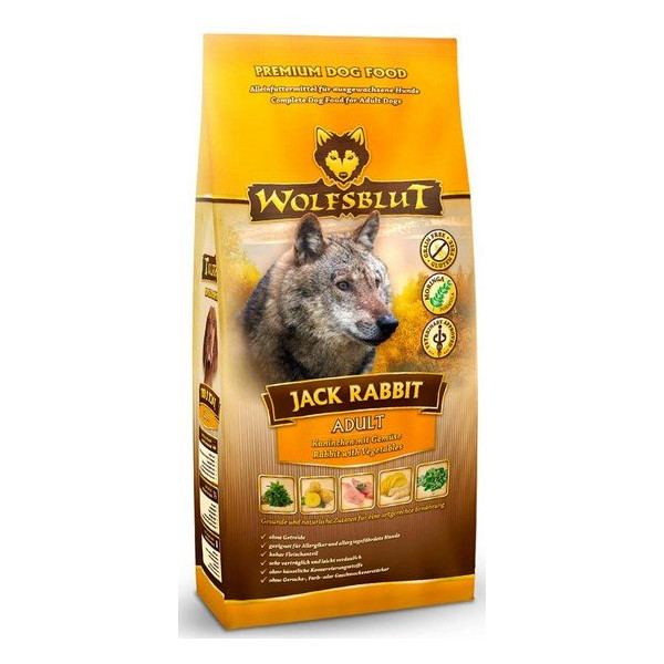 Wolfsblut Dog Jack Rabbit - królik, zając i bataty 12,5kg