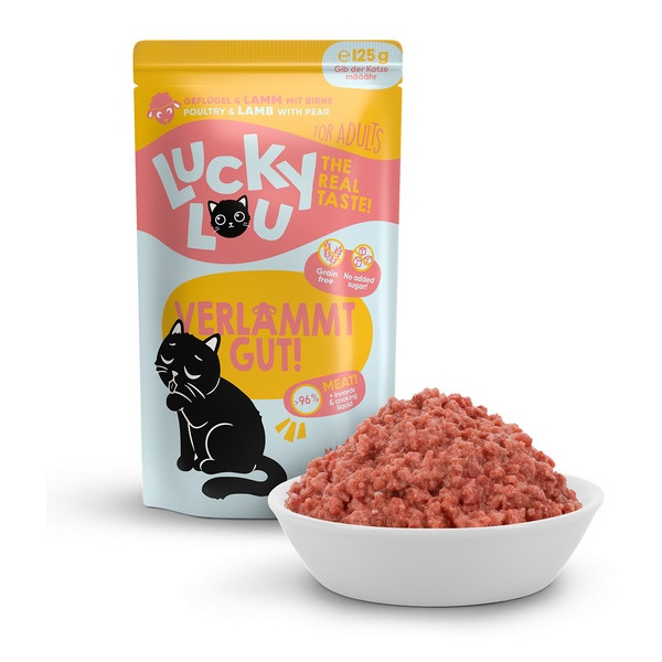 Lucky Lou Lifestage Adult Drób i jagnięcina saszetka 125g