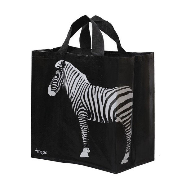 Torba Animals 24L zebra czarna