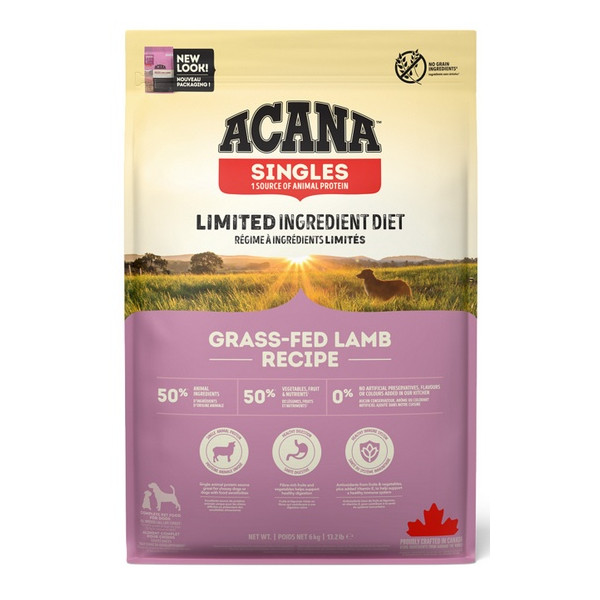 Acana Singles Grass-Fed Lamb 6kg