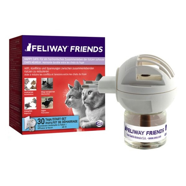 Feliway Friends - kocie feromony Zestaw Startowy (Dyfuzor+wkład)