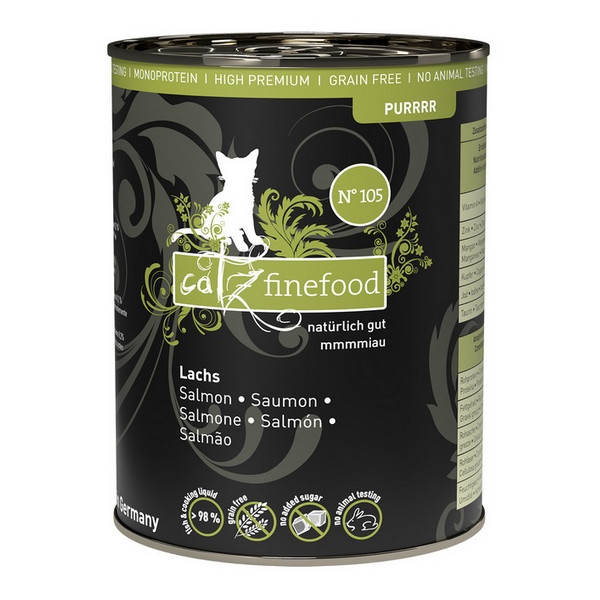 Catz Finefood Purrrr N.105 Łosoś puszka 375g