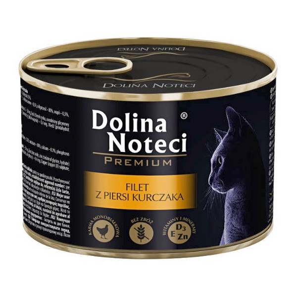 Dolina Noteci Premium Kot Filet z piersi kurczaka puszka 185g