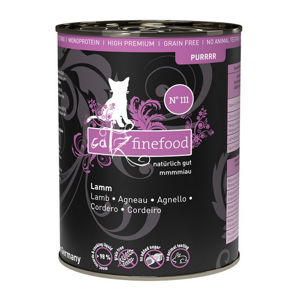 Catz Finefood Purrrr N.111 Jagnięcina puszka 400g