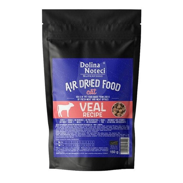 Dolina Noteci Superfood Air Dried Kot Danie z cielęciny 150g