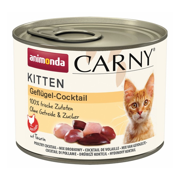 Animonda Carny Kitten Koktajl drobiowy puszka 200g