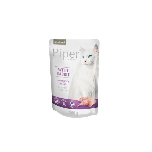 Piper Kot Sterilised Królik saszetka 100g