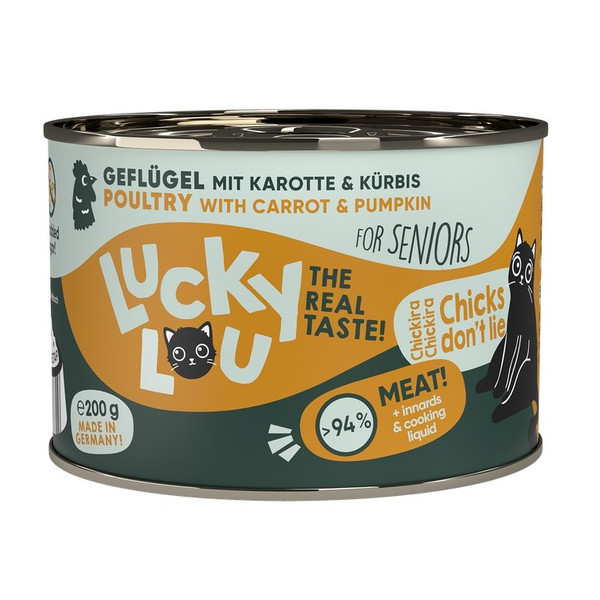 Lucky Lou Lifestage Senior Drób puszka 200g