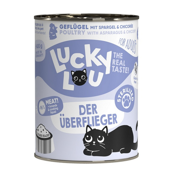 Lucky Lou Lifestage Sterilized Drób puszka 400g